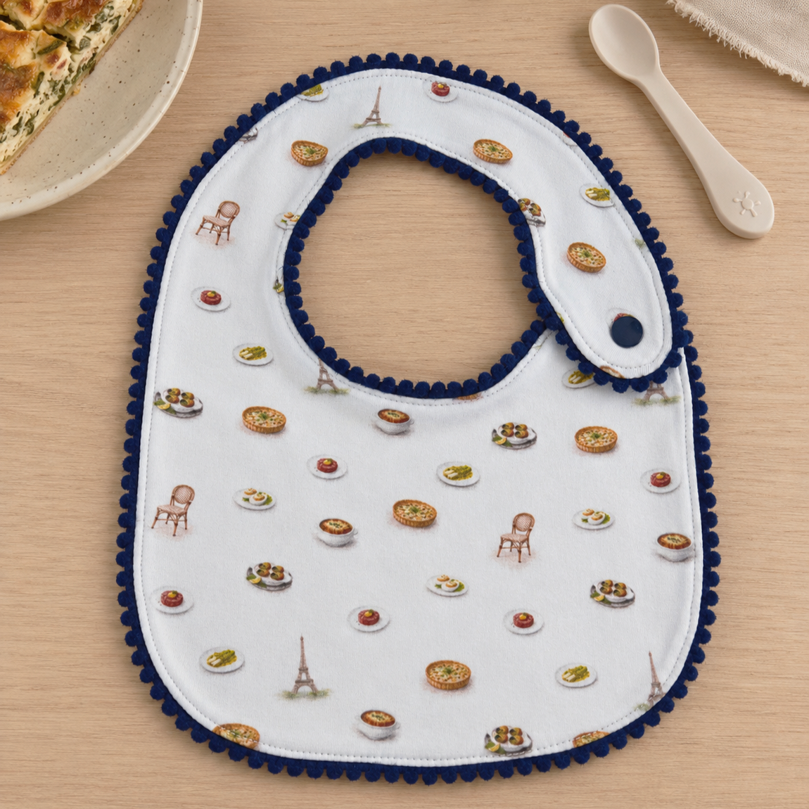 Kit bavoirs bébé - gastronomie française — photo 3